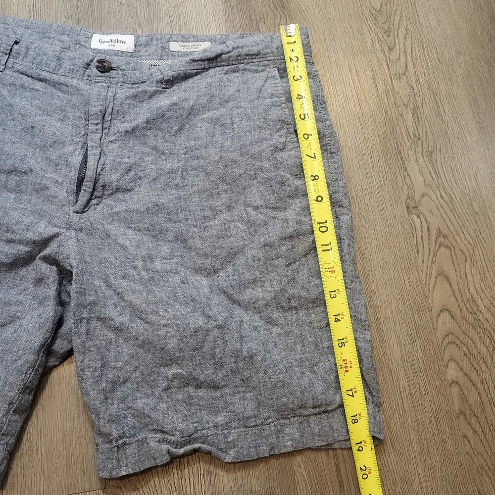 Lots of 2 Goodfellow & Co Shorts Men's 40 Gray & Brown Linden Short 9